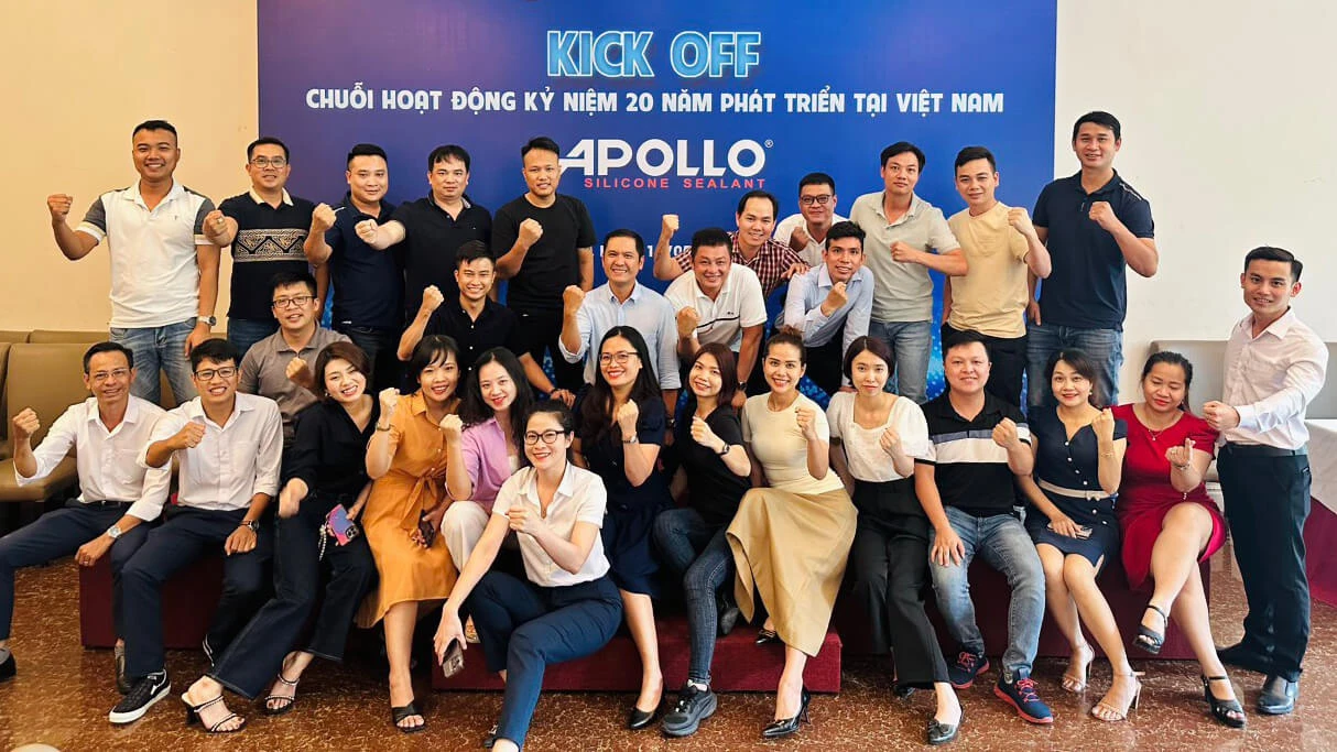 Kick-Off chuỗi hoạt động kỷ niệm 20 năm Apollo Silicone phát triển tại Việt Nam